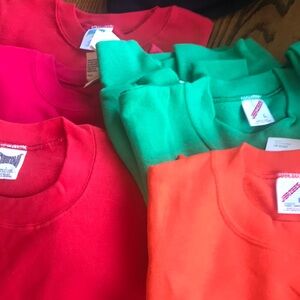 Cheetah and jerzees sweatshirts